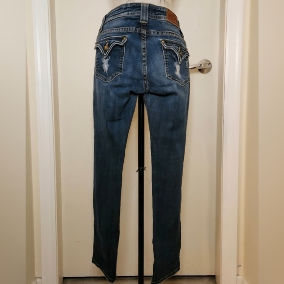 Vintage Rhinestone Skinny Jeans - Picture 2 of 11